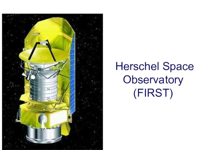 Herschel Space Observatory (FIRST)