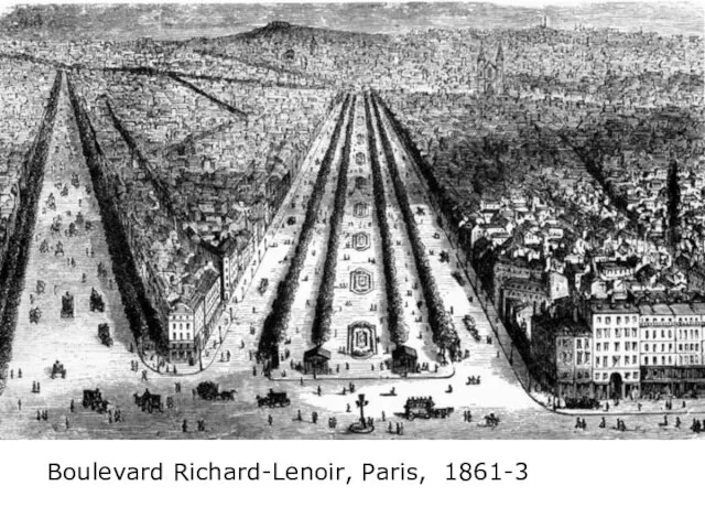 Boulevard Richard-Lenoir, Paris, 1861-3 Boulevard Richard-Lenoir, Paris, 1861-3