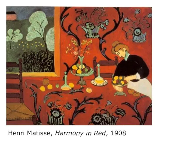 Henri Matisse, Harmony in Red, 1908