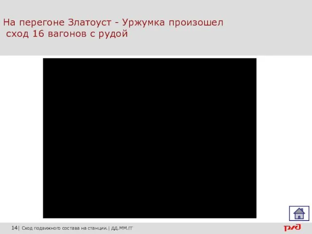 На перегоне Златоуст - Уржумка произошел сход 16 вагонов с