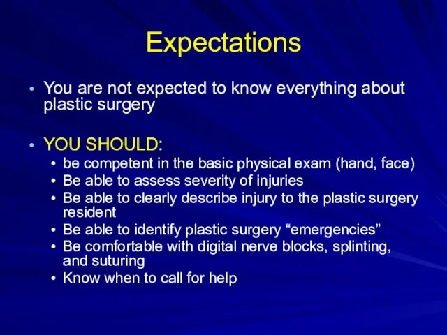 Expectations You are not expected to know everything about plastic