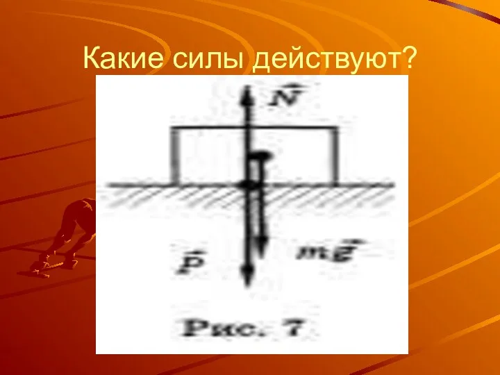 Какие силы действуют?