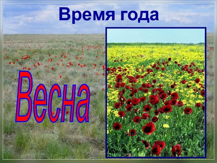 Время года Весна