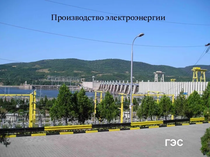 ГЭС Производство электроэнергии