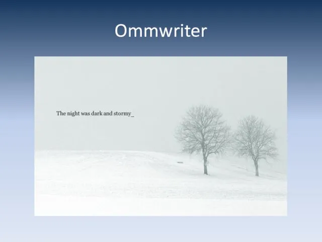 Ommwriter