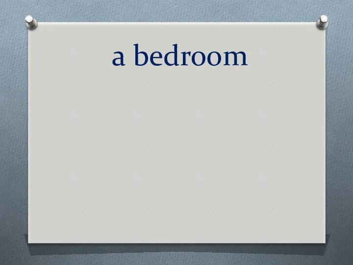 a bedroom