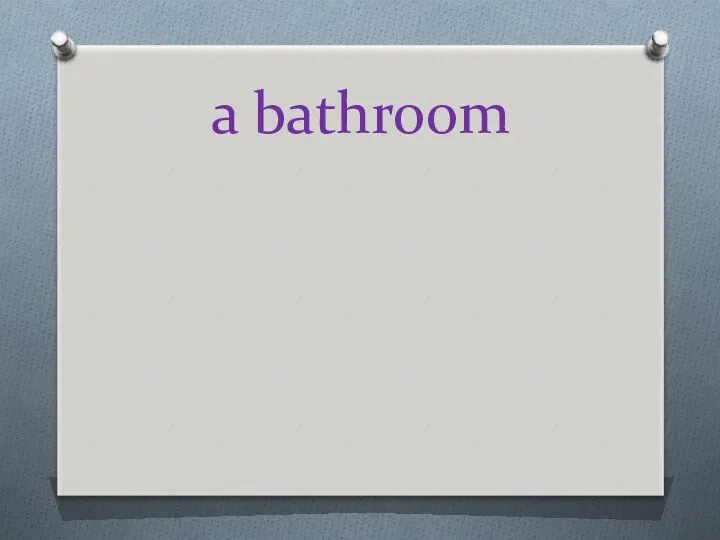 a bathroom