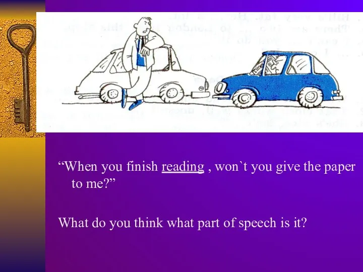 “When you finish reading , won`t you give the paper