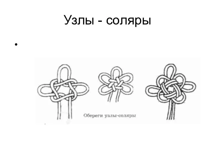 Узлы - соляры