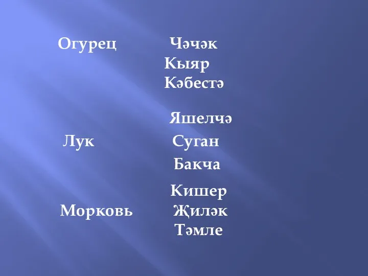 Яшелчә Лук Суган Бакча Кишер Морковь Җиләк Тәмле Огурец Чәчәк Кыяр Кәбестә