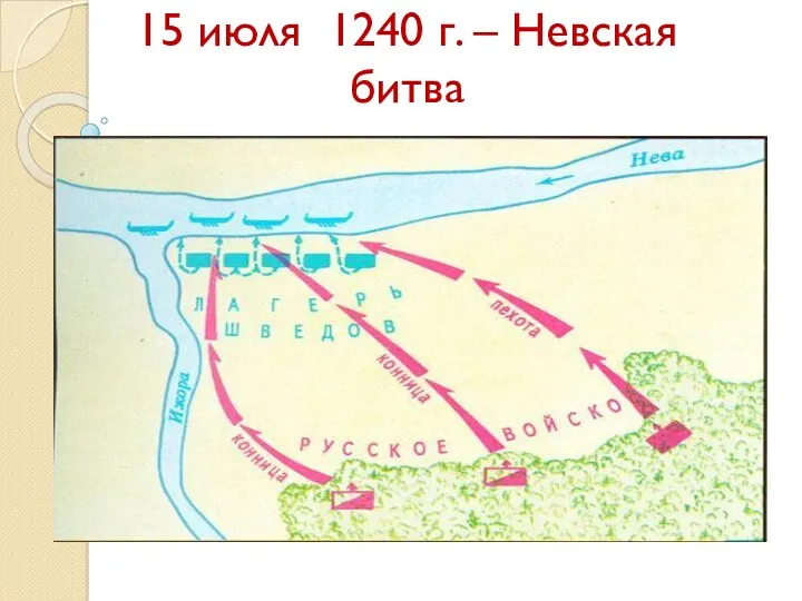 15 июля 1240 г. – Невская битва