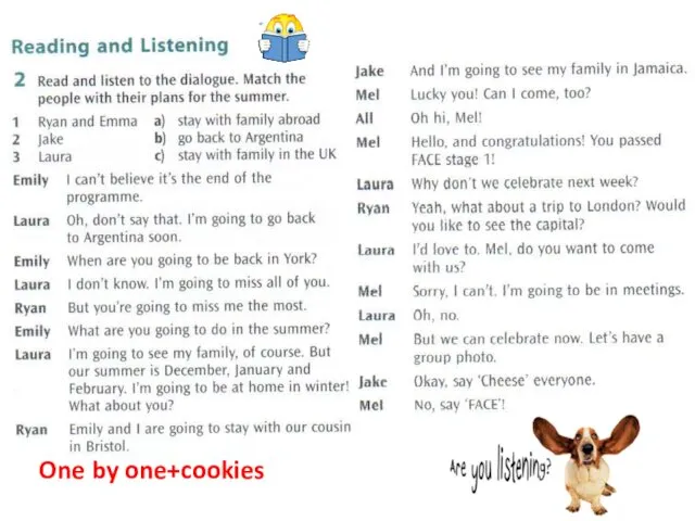 One by one+cookies