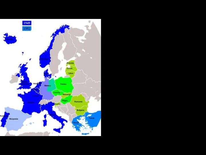 Создание НАТО В апреле 1949 г. был создан Северо-Атлантический альянс