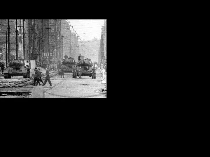 Волнения в ГДР Волнения охватили и другие города ГДР (155 населенных пунктов). Волнения