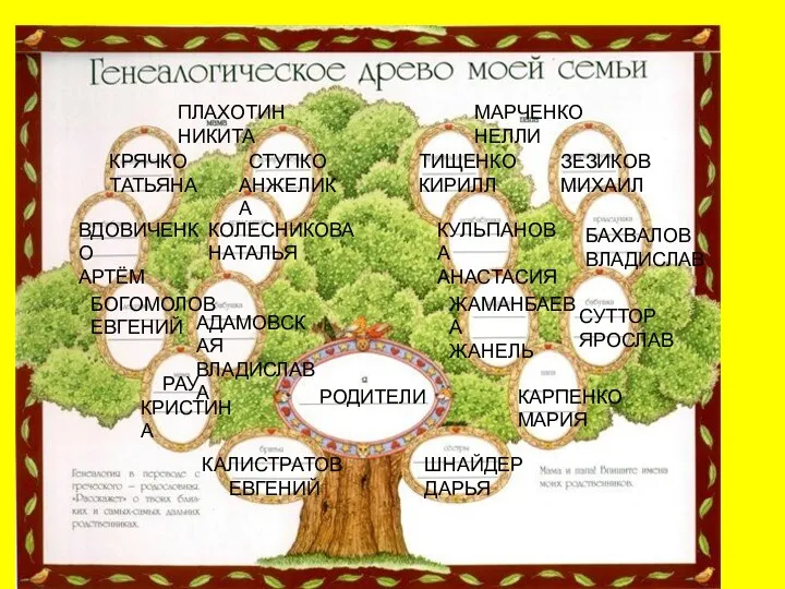 КРЯЧКО ТАТЬЯНА СТУПКО АНЖЕЛИКА ТИЩЕНКО КИРИЛЛ ЗЕЗИКОВ МИХАИЛ ВДОВИЧЕНКО АРТЁМ