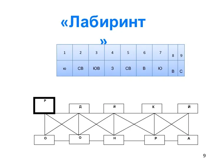 «Лабиринт» 9