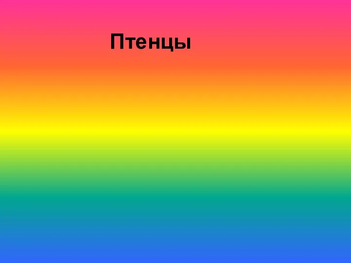 Птенцы