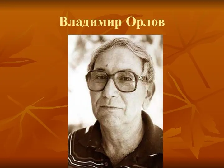 Владимир Орлов