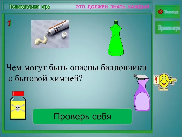 Чем могут быть опасны баллончики с бытовой химией? 1 Выход