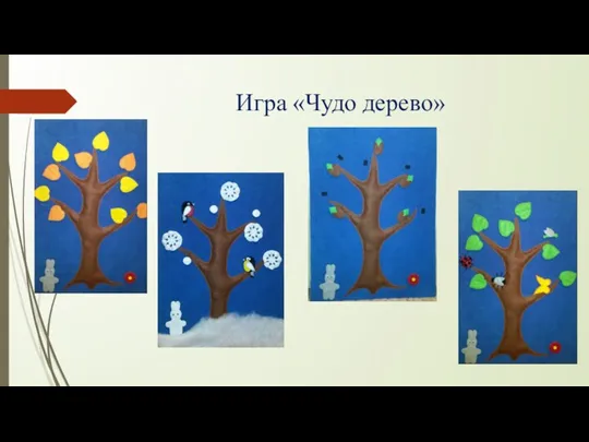 Игра «Чудо дерево»