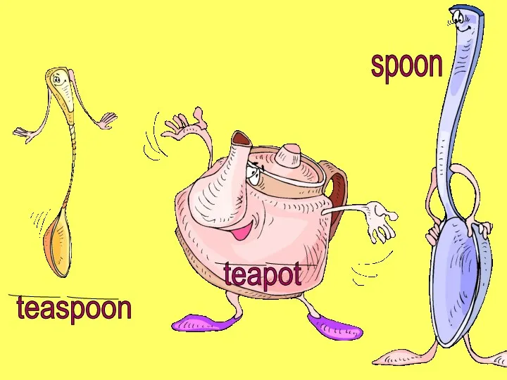 teapot teaspoon spoon