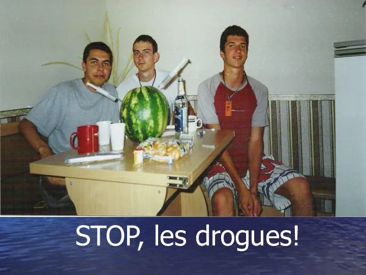 STOP, les drogues!