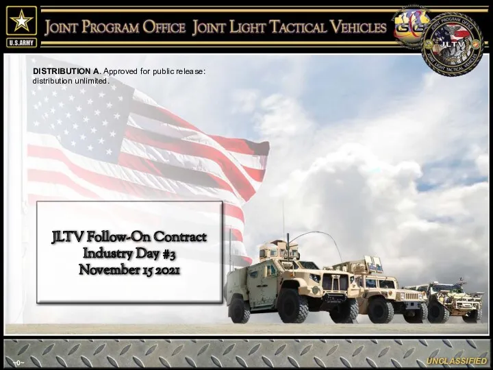 JLTV Follow-On Contract Industry Day #3