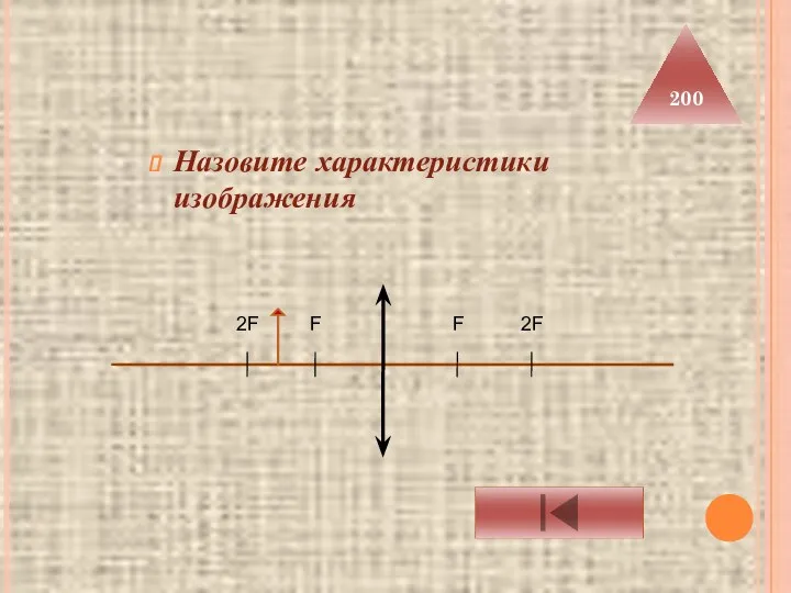 Назовите характеристики изображения 200