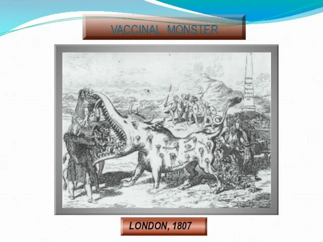 VACCINAL MONSTER LONDON, 1807