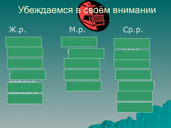 Убеждаемся в своём внимании Ж.р. М.р. Ср.р. беседа берег озеро свобода горизонт шоссе