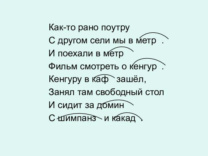 Как-то рано поутру С другом сели мы в метро. И