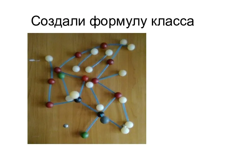 Создали формулу класса