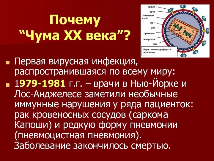 Первая вирусная инфекция, распространившаяся по всему миру: 1979-1981 г.г. –