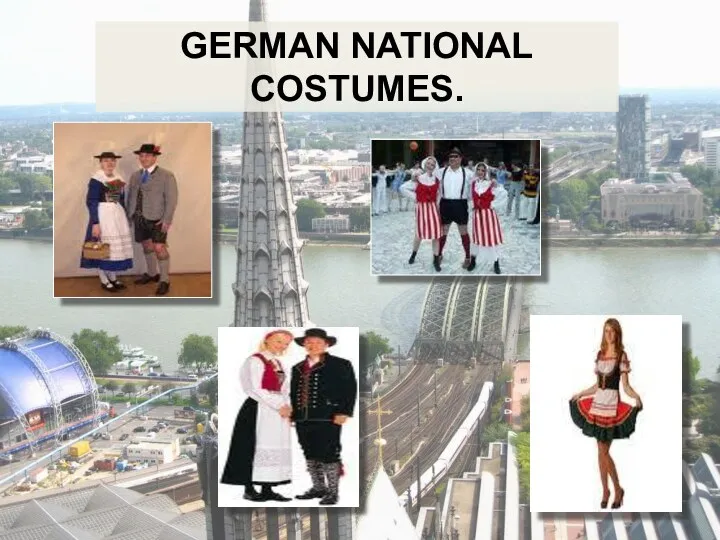 GERMAN NATIONAL COSTUMES.