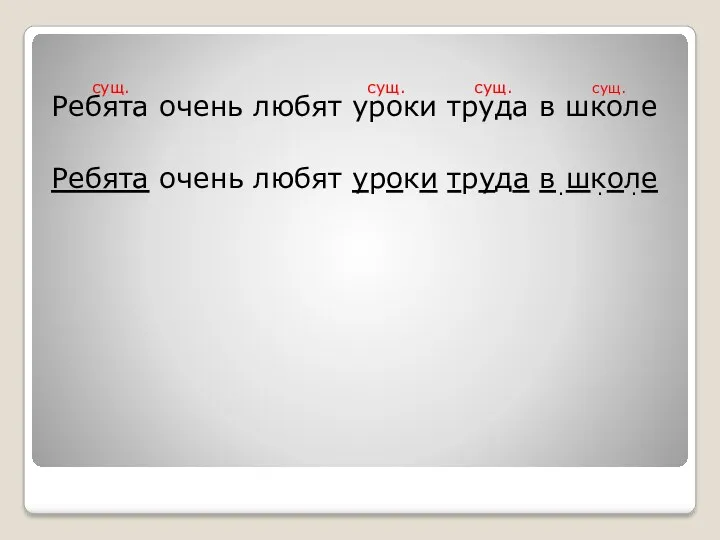 Ребята очень любят уроки труда в школе Ребята очень любят