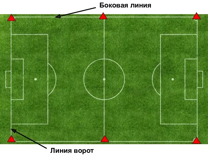 Боковая линия Линия ворот