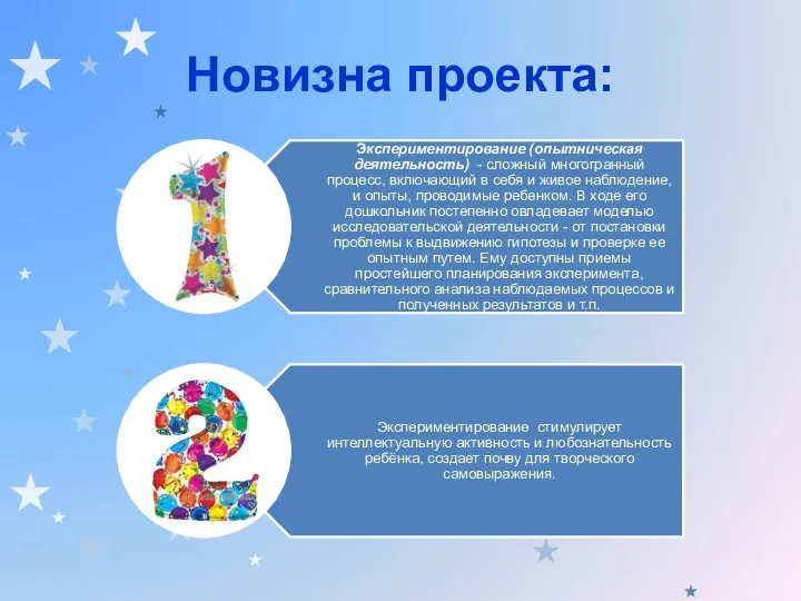 Новизна проекта: