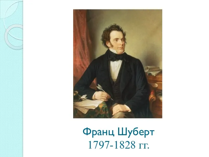 Франц Шуберт 1797-1828 гг.