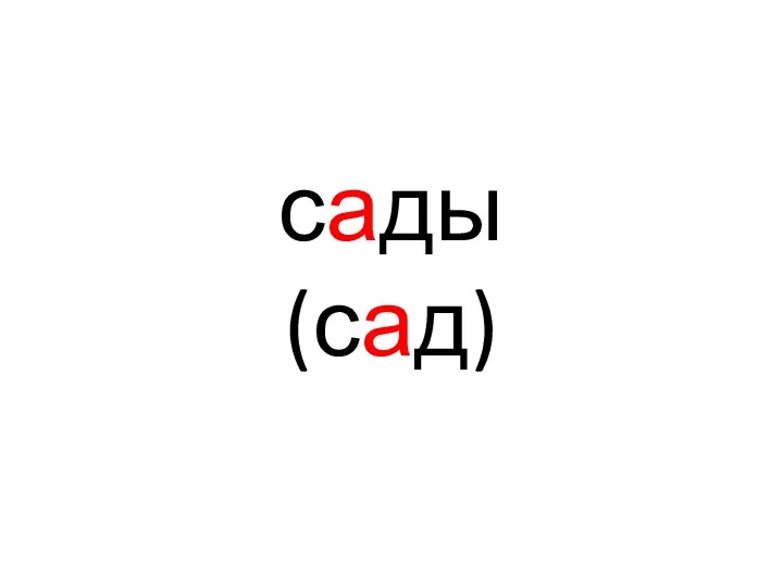 сады (сад)