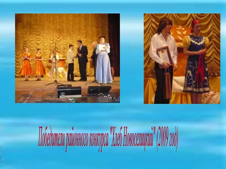 Победители районного конкурса "Хлеб Новоселицкий" (2009 год)