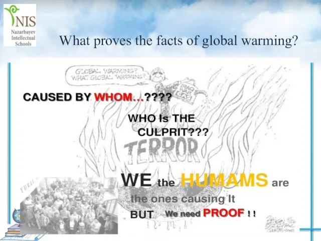 What proves the facts of global warming?