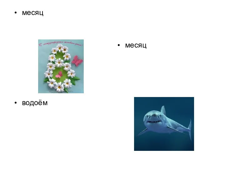 месяц месяц водоём