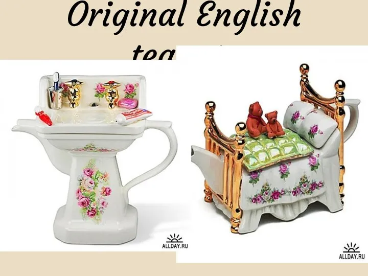 Original English teapots