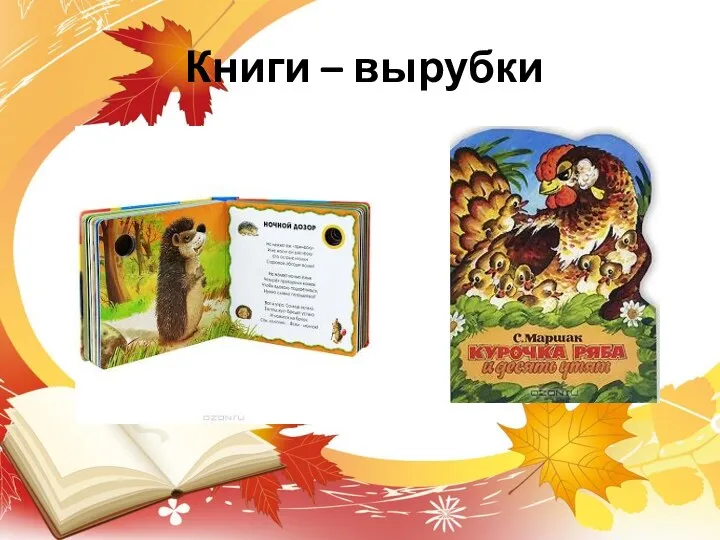 Книги – вырубки