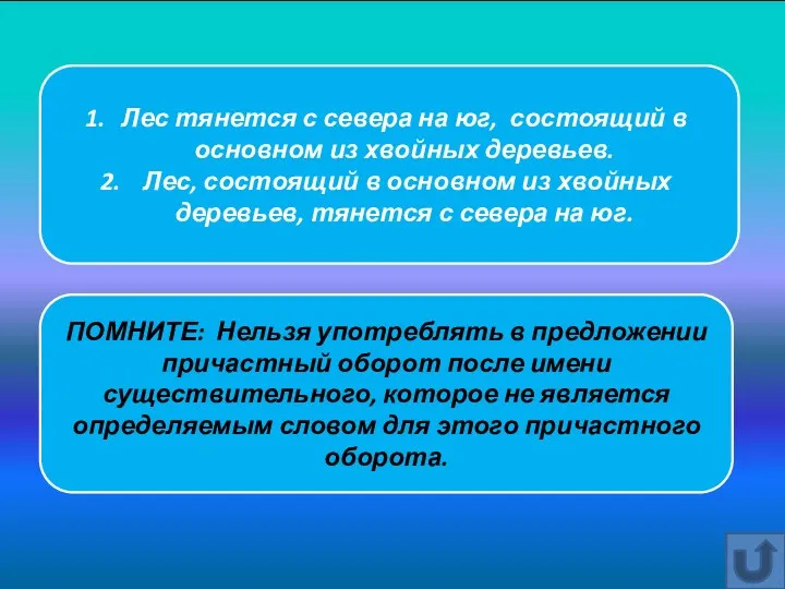 Лес тянется с севера на юг, состоящий в основном из хвойных деревьев. Лес,