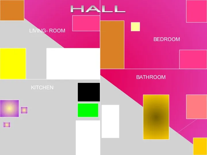 HALL LIVING- ROOM BEDROOM KITCHEN BATHROOM