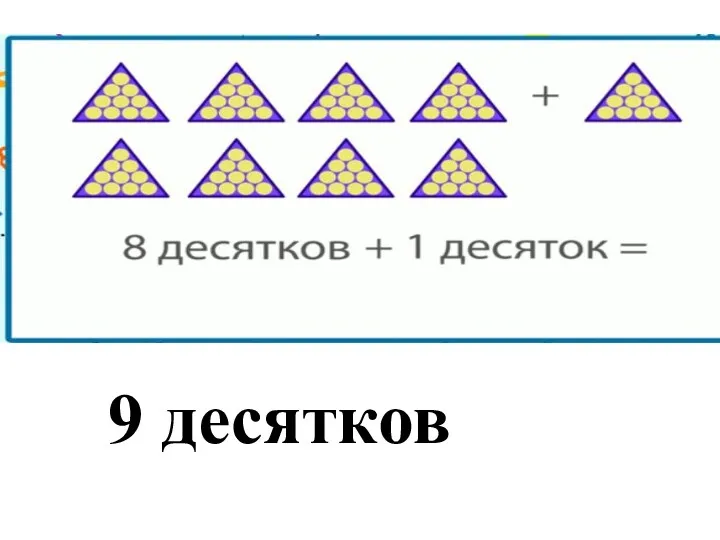 9 десятков