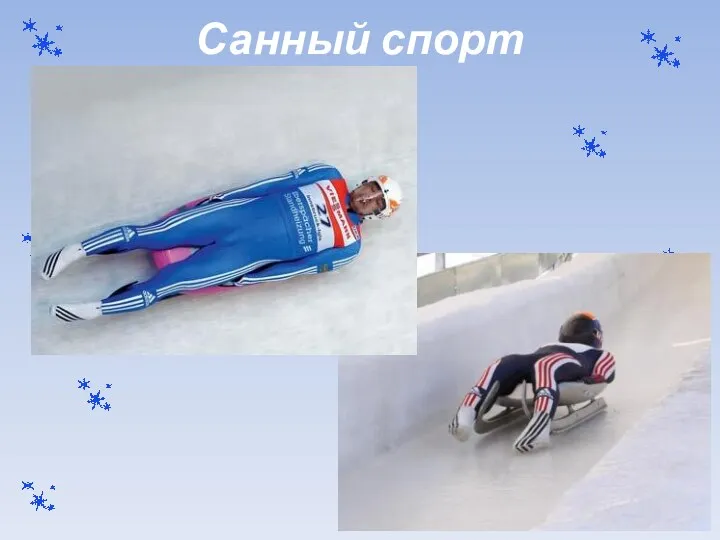 Санный спорт