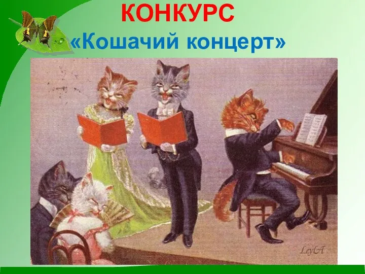 КОНКУРС «Кошачий концерт»