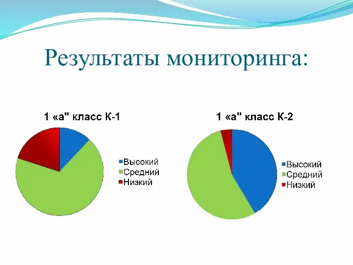 Результаты мониторинга: